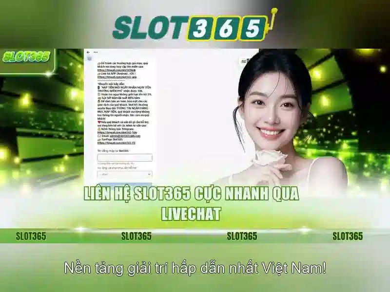 Tiện ích và thanh toán Slot365